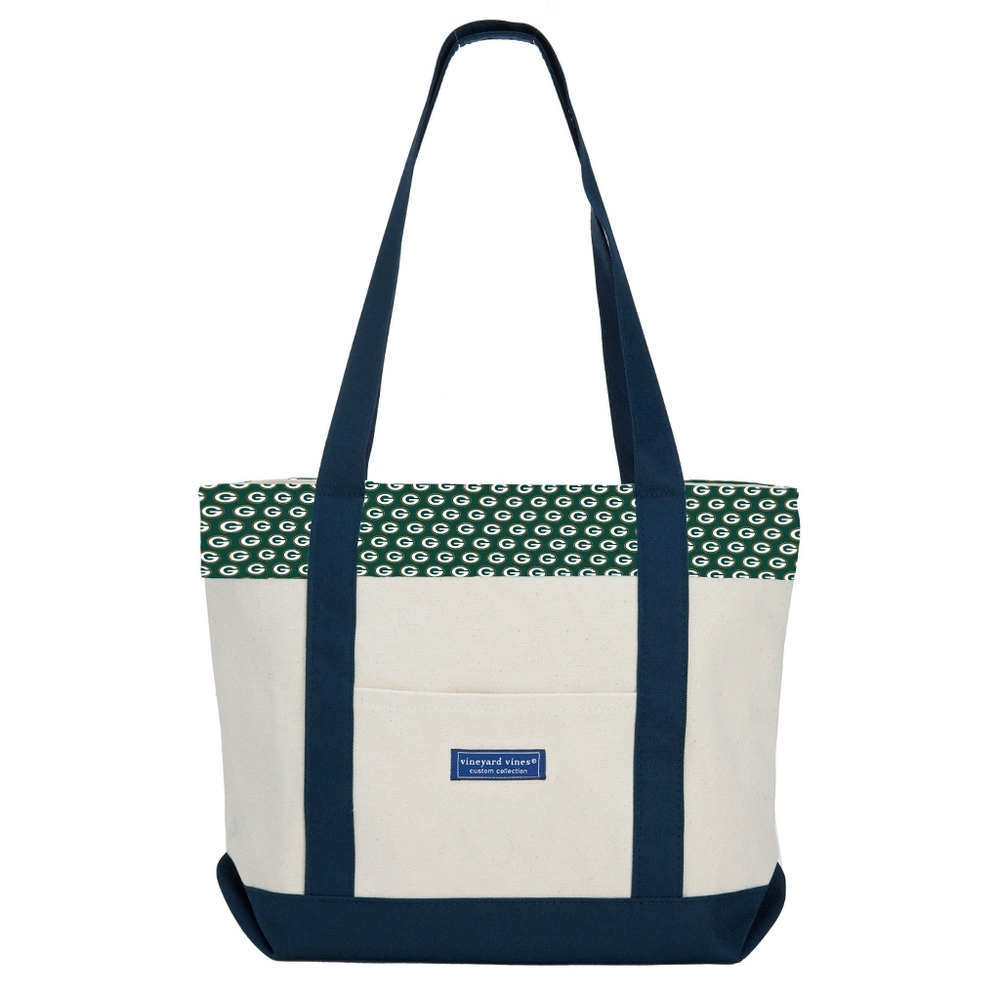 Vineyard Vines Green Bay Packers Classic Tote